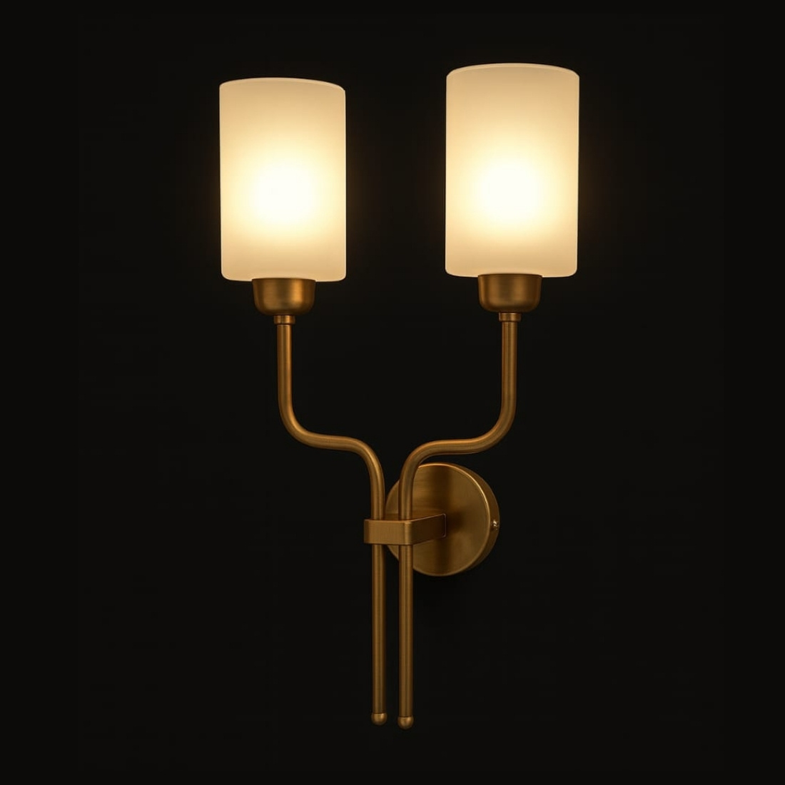 Dual-Arm-Wall-Light