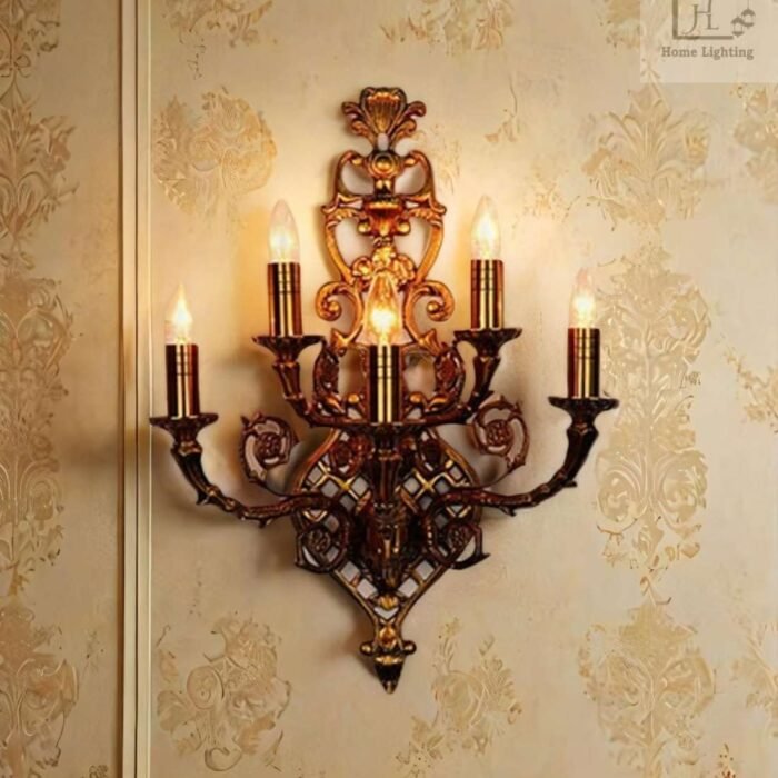 5 Light Vintage Wall Sconce