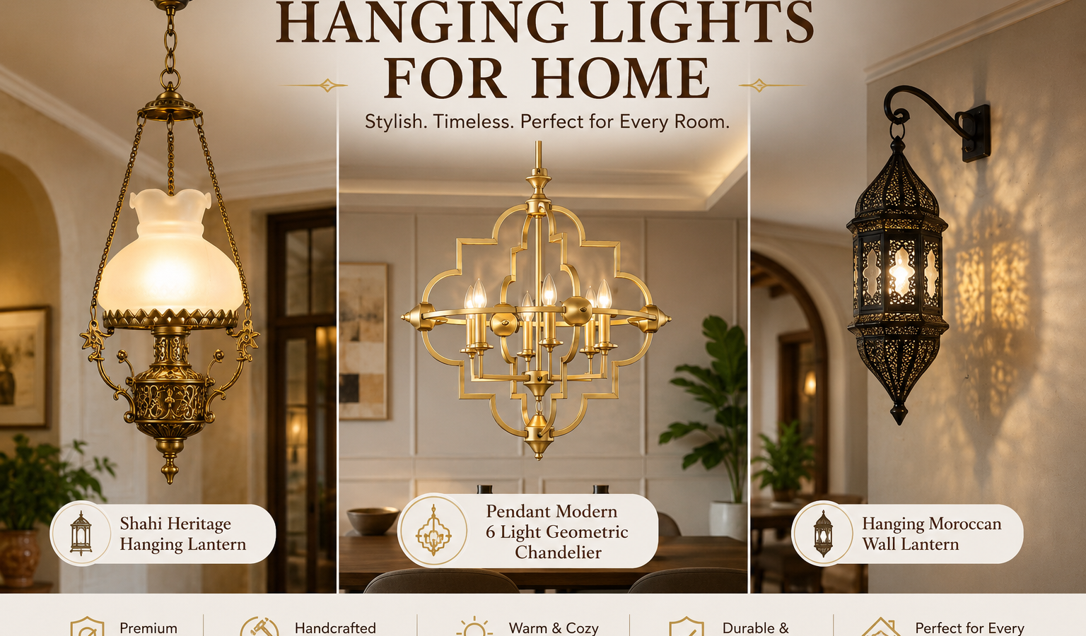 Hanging Lights for Home: How to Choose the Right Style for Every Room